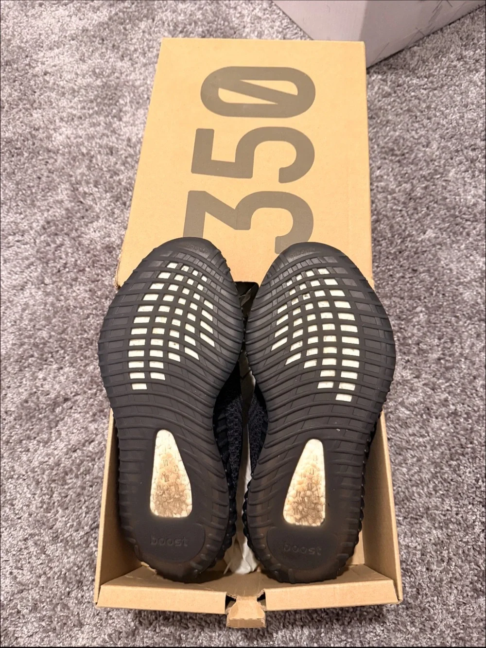 adidas Yeezy Boost 350 V2 Men’s Black Knit Sneakers